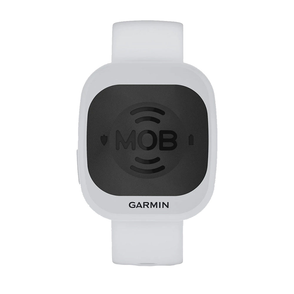 Garmin MOB Tag w/White Quick Release Band - Deckhand Marine Supply
