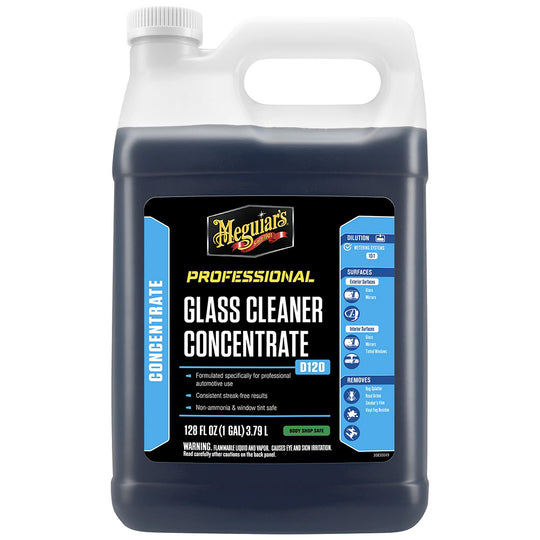 Meguiar's Glass Cleaner Concentrate - 1 Gallon - Deckhand Marine Supply
