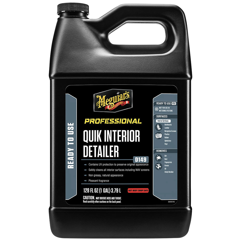 Meguiar's Quik Interior Detailer - 1 Gallon - Deckhand Marine Supply