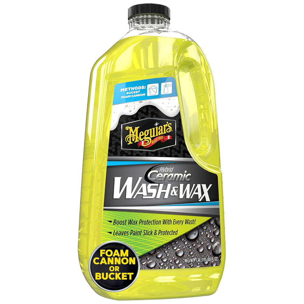 Meguiar's Hybrid Ceramic Wash  Wax - 48oz - Deckhand Marine Supply