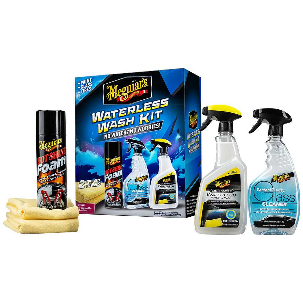 Meguiar's Waterless Wash Kit - Deckhand Marine Supply