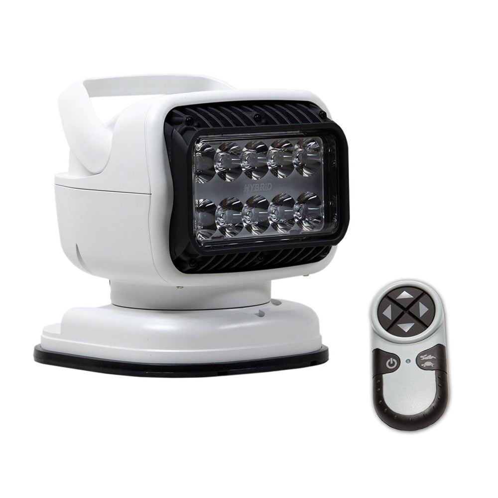 Golight GT Series LED Hybrid Portable Light w/Magnetic Shoe Mount Handheld Wireless Remote - 12V - White - Deckhand Marine Supply
