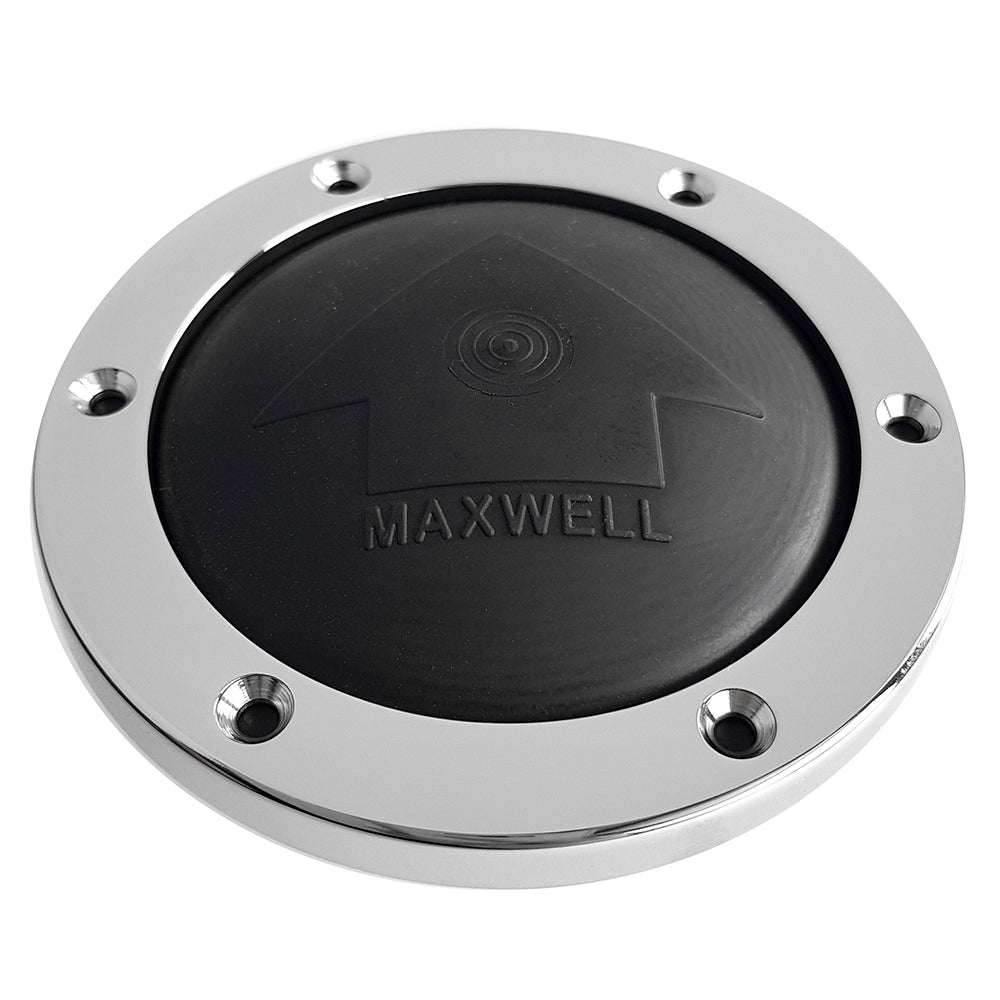 Maxwell P19001 Footswitch  (Chrome Bezel) - Deckhand Marine Supply