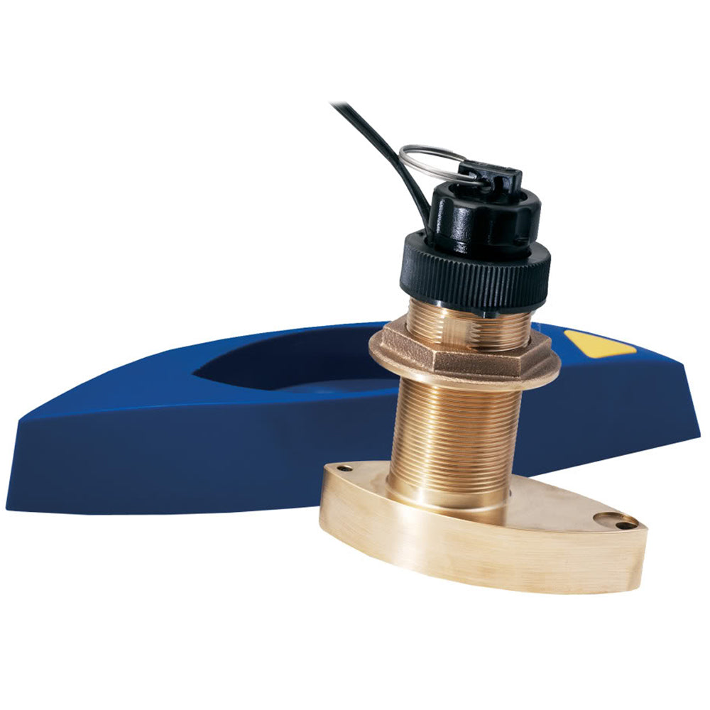 Furuno 525STID-MSD Bronze Thru-Hull Multisensor w/ High-Speed Fairing Block, 600w (10-Pin) - Deckhand Marine Supply