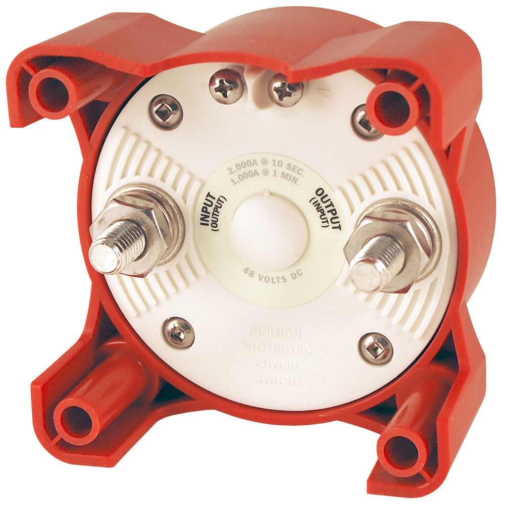 Blue Sea 9004e e-Series Battery Switch Single Circuit ON/OFF w/Alternator Field Disconnect - Deckhand Marine Supply