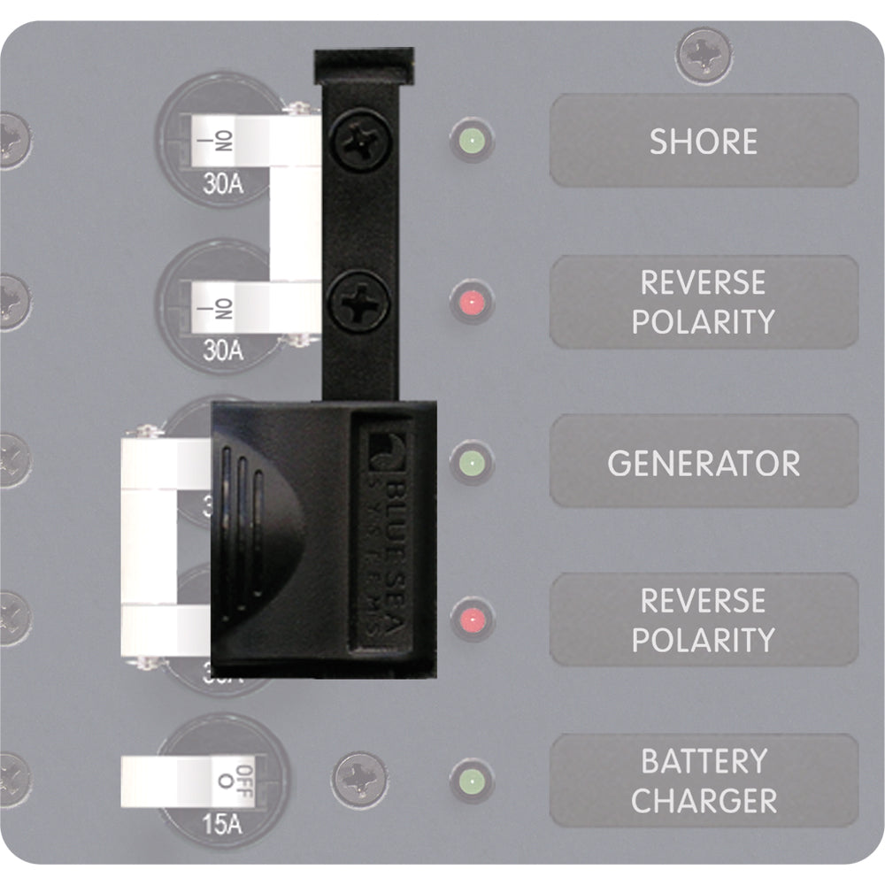 Blue Sea 4125 AC A-Series Circuit Breaker Lockout Slide - Deckhand Marine Supply