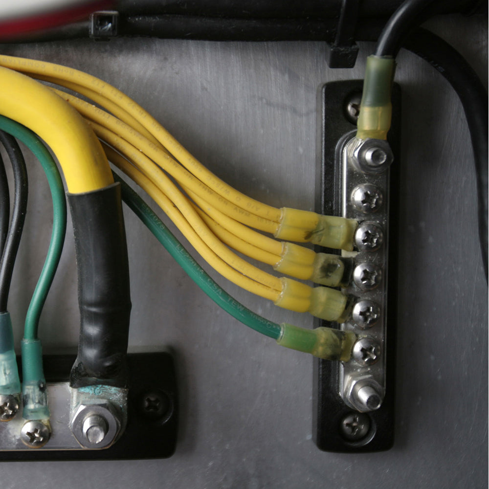 Blue Sea 2304 MiniBus 100 Ampere Common BusBar 5 x 8-32 Screw Terminal - Deckhand Marine Supply