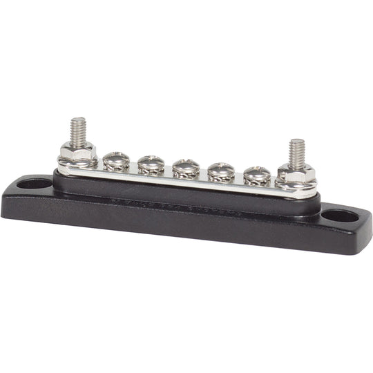 Blue Sea 2304 MiniBus 100 Ampere Common BusBar 5 x 8-32 Screw Terminal - Deckhand Marine Supply