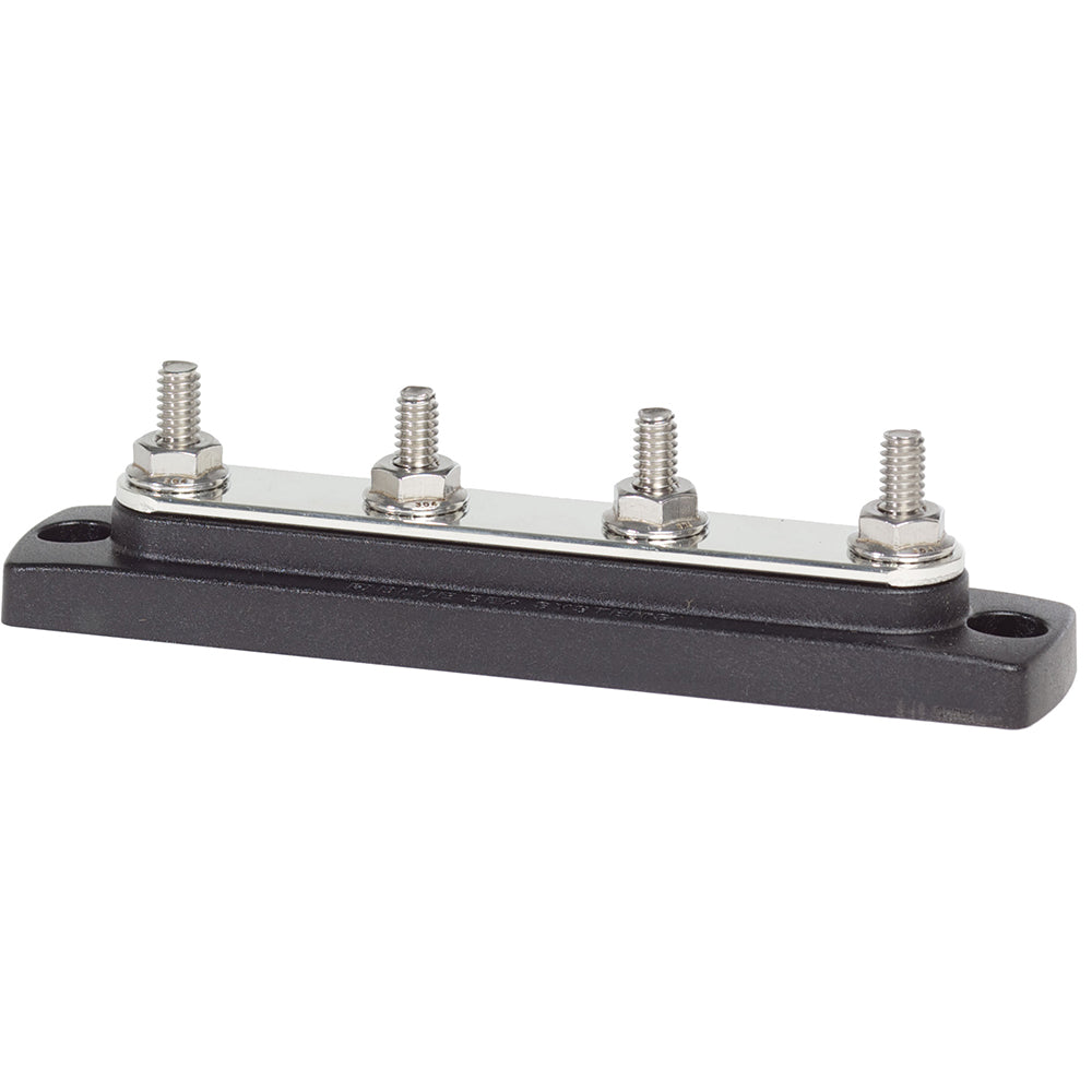 Blue Sea 2303 150AMP Common BusBar 4 x 1/4" Stud Terminal - Deckhand Marine Supply