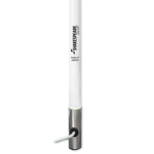 Shakespeare Galaxy 5420-XT 4' AM/FM Antenna - Deckhand Marine Supply