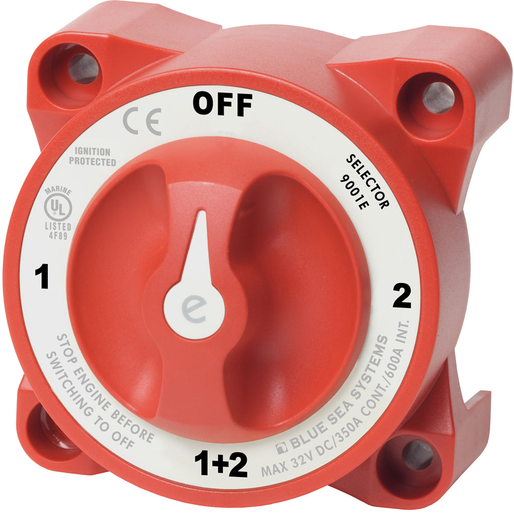 Blue Sea 9001e e-Series Battery Switch Selector - Deckhand Marine Supply