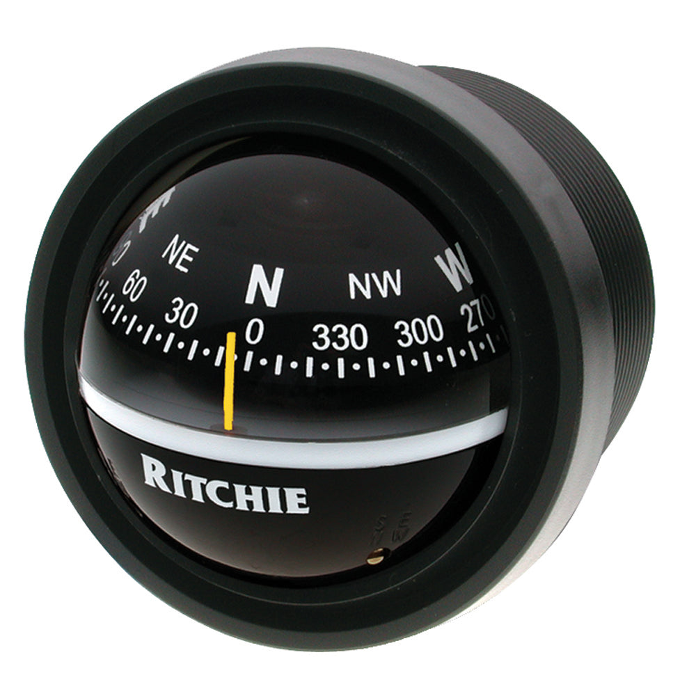 Ritchie V-57.2 Explorer Compass - Dash Mount - Black - Deckhand Marine Supply