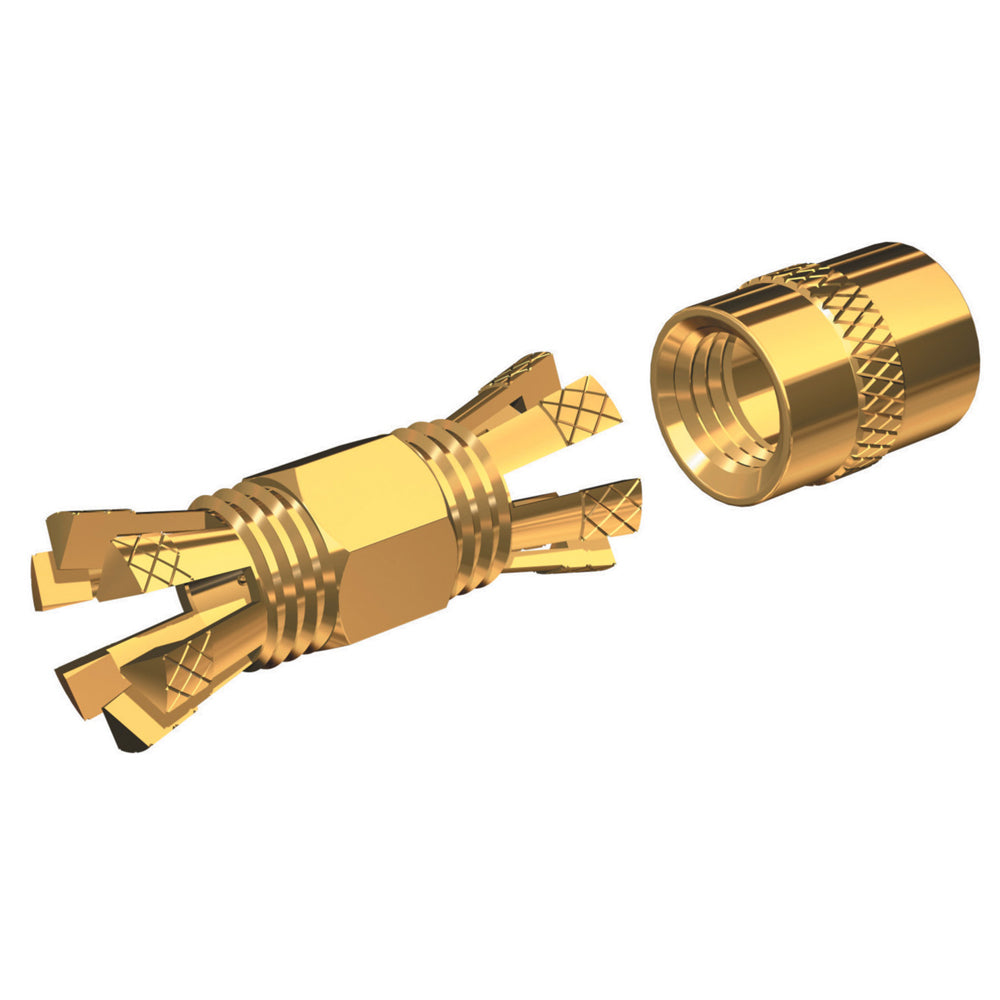 Shakespeare PL-258-CP-G Gold Splice Connector For RG-8X or RG-58/AU Coax. - Deckhand Marine Supply