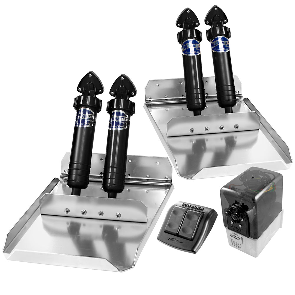 Bennett Trim Tab 12" x 16" Sport Tab System - Deckhand Marine Supply