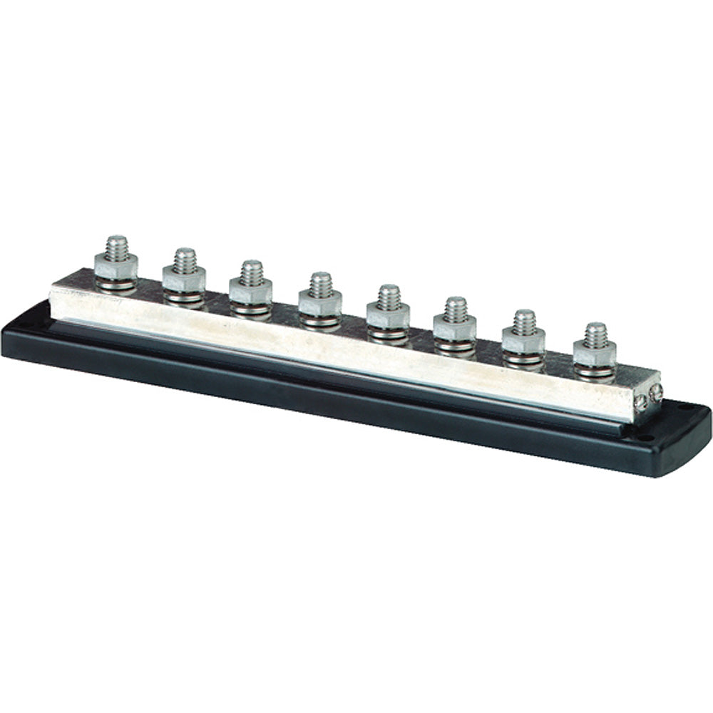 Blue Sea 2107 PowerBar 600AMP Cable Connector - 8 x 3/8" 16 Stud Terminal - Deckhand Marine Supply