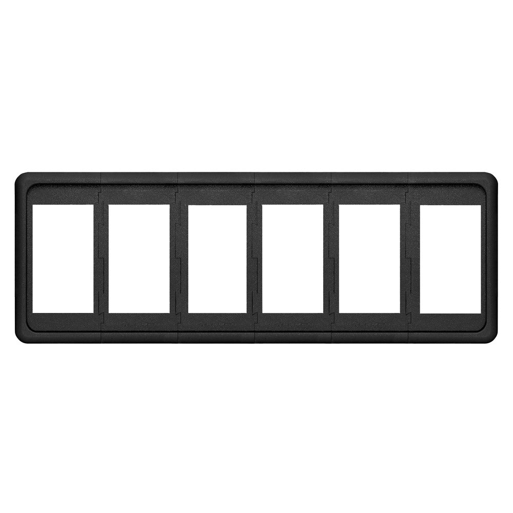 Blue Sea 8260 6 Position Contura Switch Mounting Panels - Deckhand Marine Supply