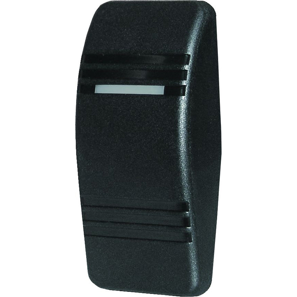 Blue Sea 8294 Contura Switch Actuator - Black - Single Lens - Deckhand Marine Supply