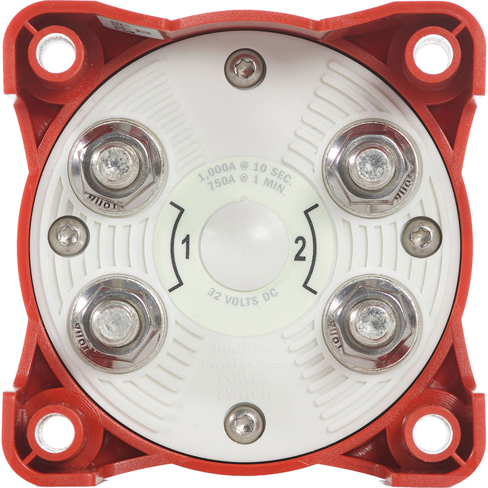 Blue Sea 5511e e-Series Dual Circuit Plus Battery Switch - Deckhand Marine Supply