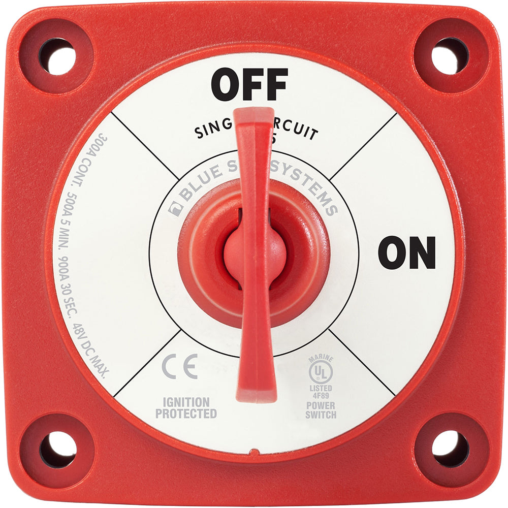 Blue Sea 6005 m-Series (Mini) Battery Switch Single Circuit ON/OFF - Deckhand Marine Supply