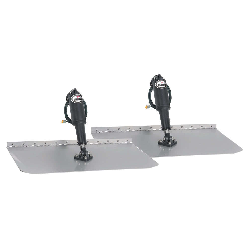 Lenco 12" x 18" Standard Trim Tab Kit without Switch Kit 12V - Deckhand Marine Supply