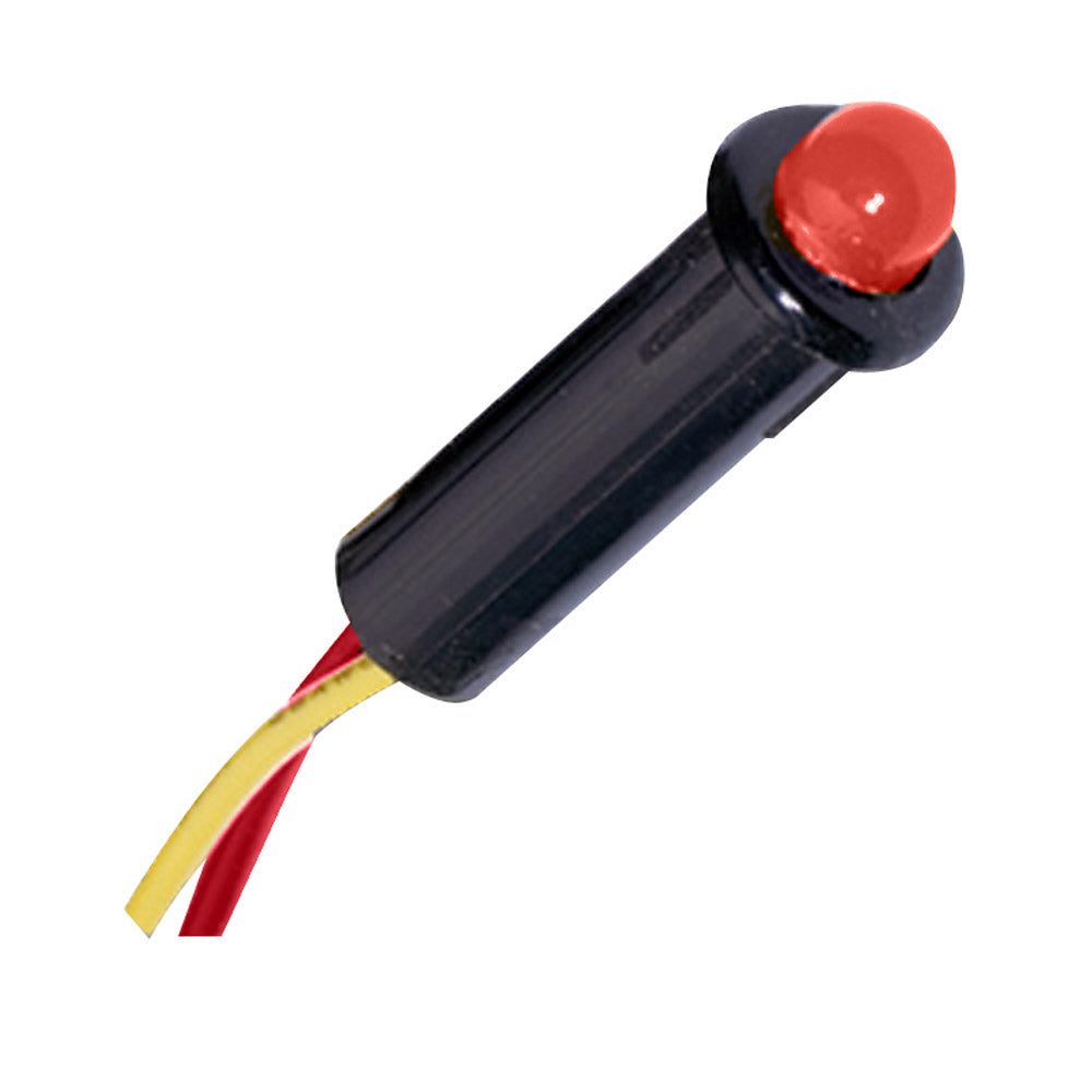 Paneltronics LED Indicator Light - Red - 240 VAC - 1/4" - Deckhand Marine Supply