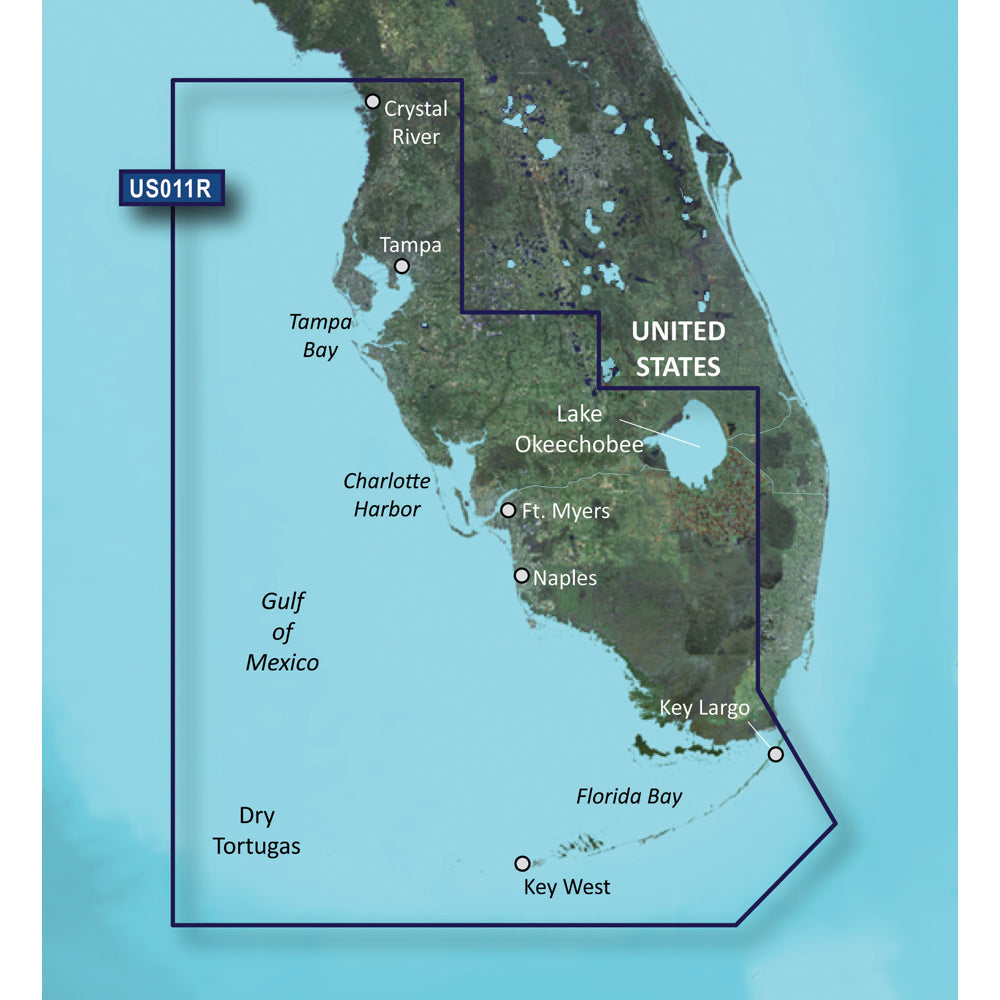 Garmin BlueChart g3 Vision HD - VUS011R - Southwest Florida - microSD/SD - Deckhand Marine Supply