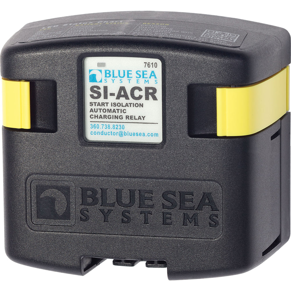 Blue Sea 7610 120 Amp SI-Series Automatic Charging Relay - Deckhand Marine Supply