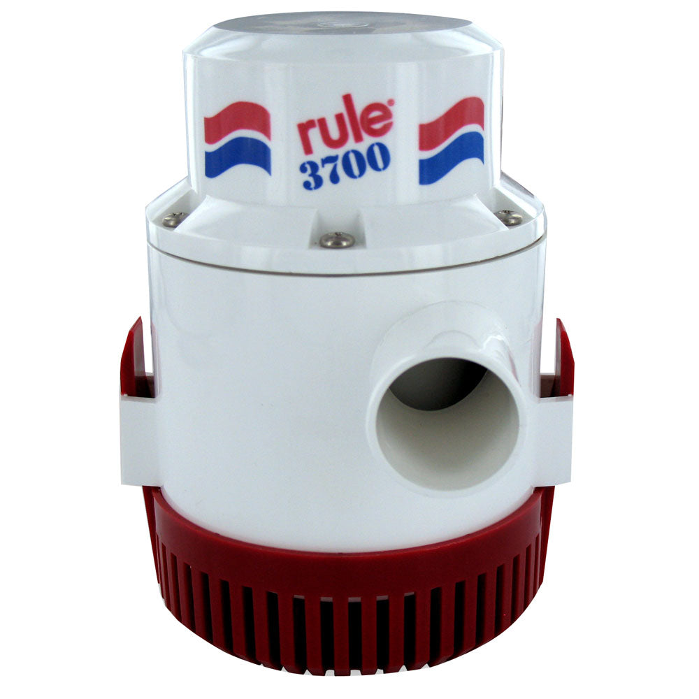 Rule 3700 G.P.H. Bilge Pump Non Automatic 12V - Deckhand Marine Supply
