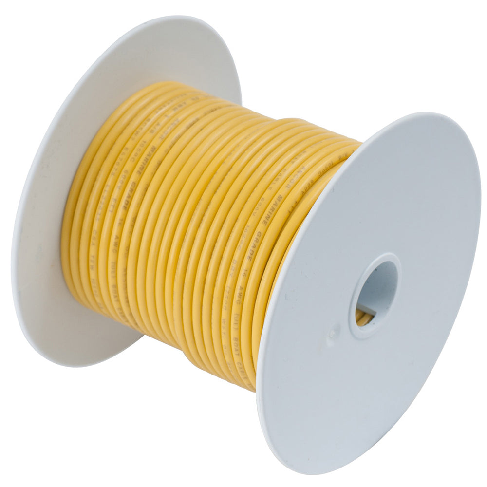 Ancor Yellow 8 AWG Battery Cable - 25' - Deckhand Marine Supply