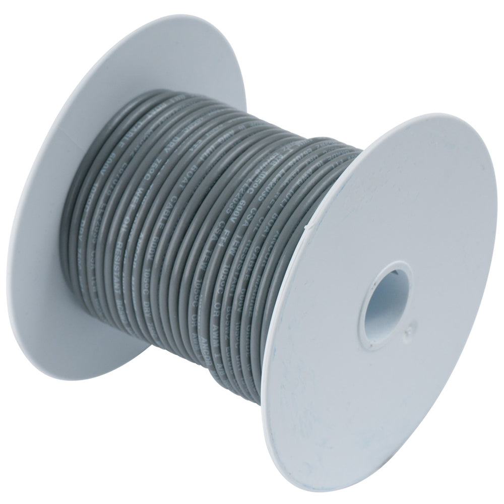 Ancor Grey 16 AWG Primary Wire - 100' - Deckhand Marine Supply