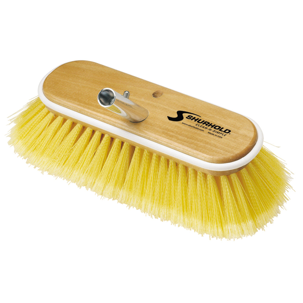 Shurhold 10" Polystyrene Soft Bristle Brush - Deckhand Marine Supply