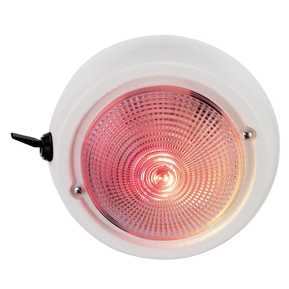 Perko Dome Light w/Red & White Bulbs - Deckhand Marine Supply