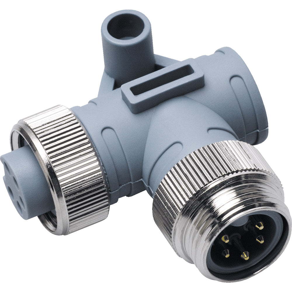 Maretron Mini 90 Deg. Male to Female Connector - Deckhand Marine Supply