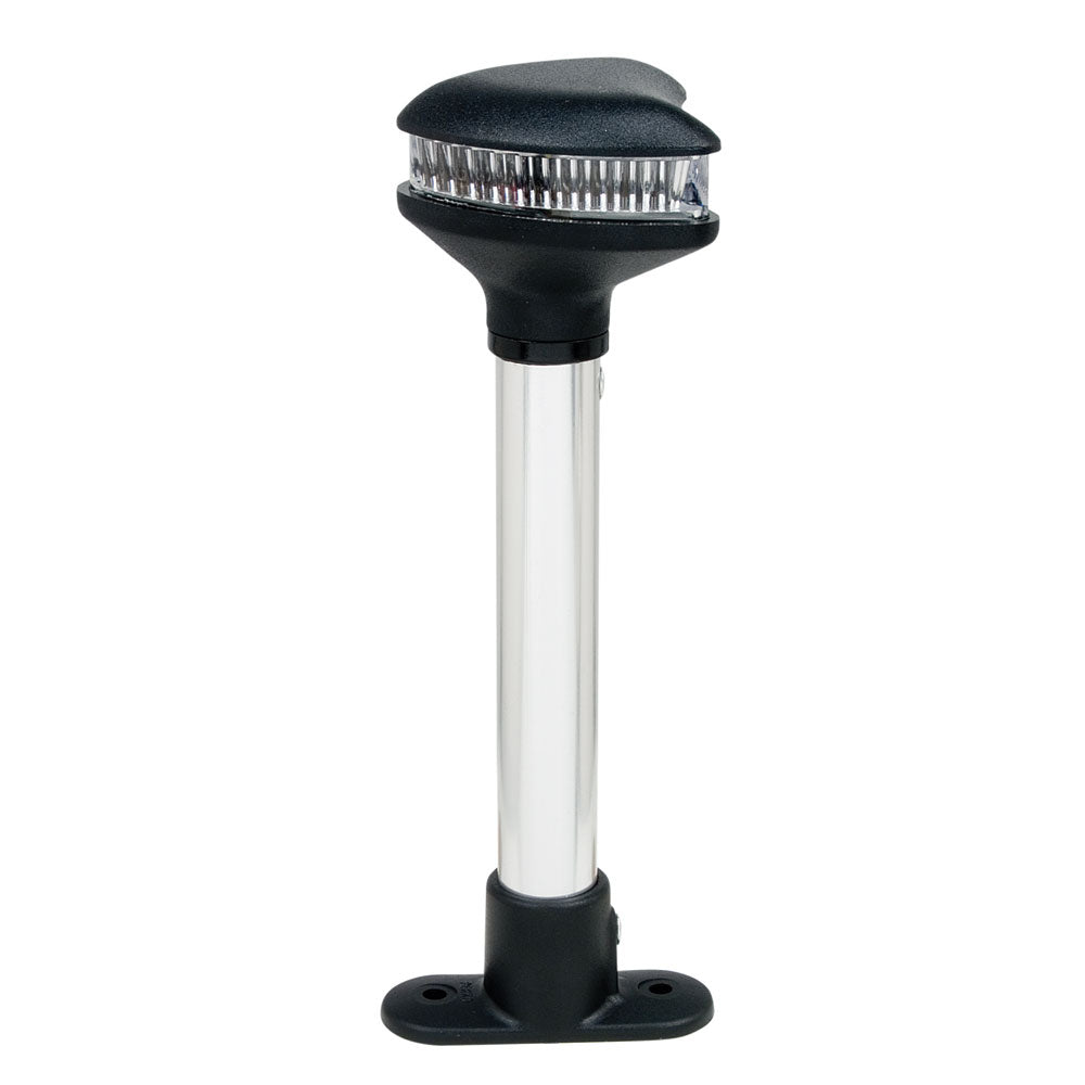 Perko Stealth Series - Fixed Mount All-Round LED Light - 7-1/8" Height - Deckhand Marine Supply