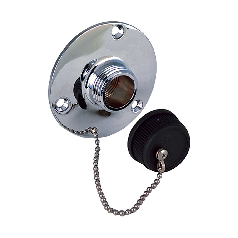 Perko Water Outlet Fitting w/Cap - Deckhand Marine Supply