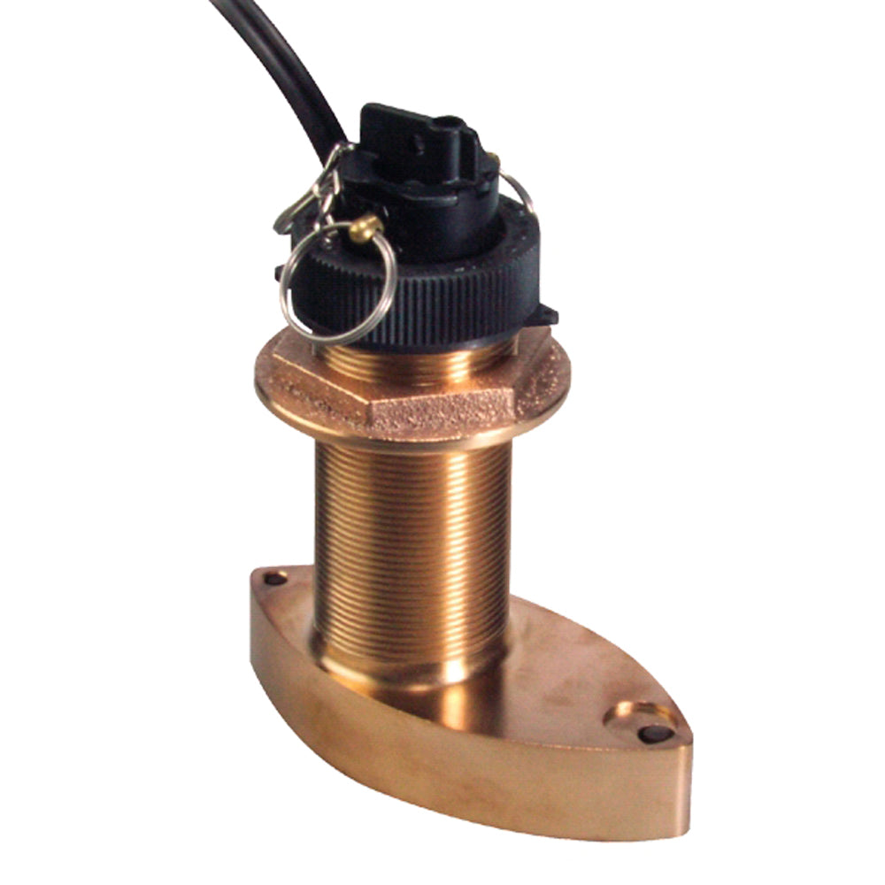 Raymarine B744V Bronze Thru Hull Triducer w/45' Cable - Deckhand Marine Supply