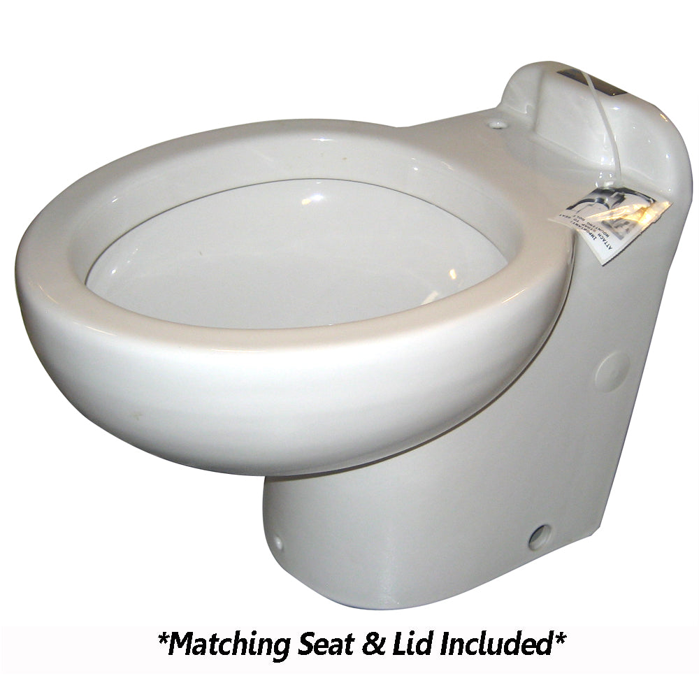 Raritan Marine Elegance - Household Style - White - Remote Intake Pump - Heavy-Duty Push-Button Switch - 12v - Deckhand Marine Supply