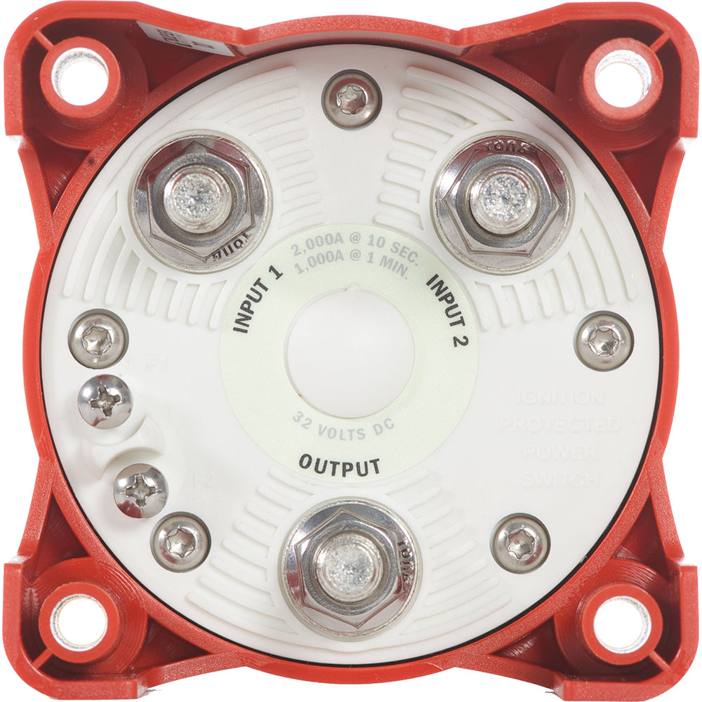 Blue Sea 11001 e-Series Battery Switch w/Alternator Field Disconnect - 3-Position - Deckhand Marine Supply