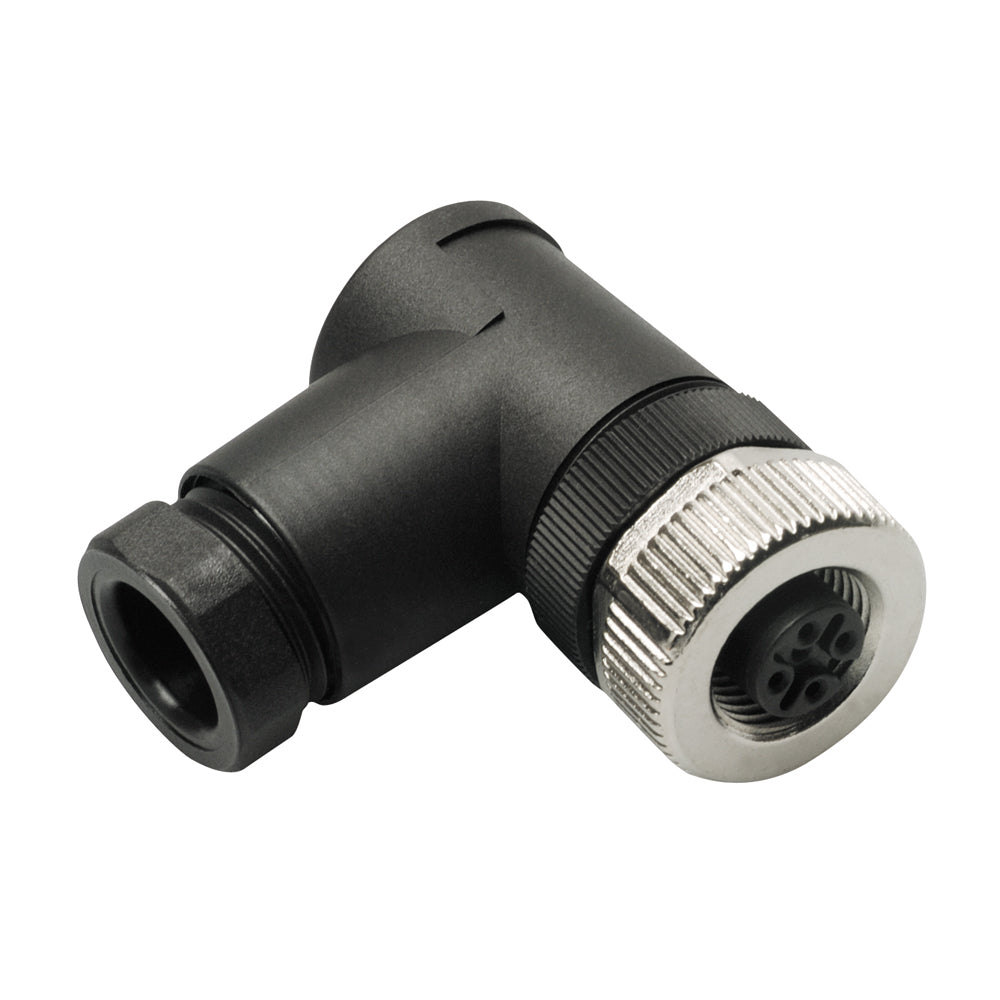 Maretron Micro/Mid Field Attachable Connector 90 Female - Deckhand Marine Supply