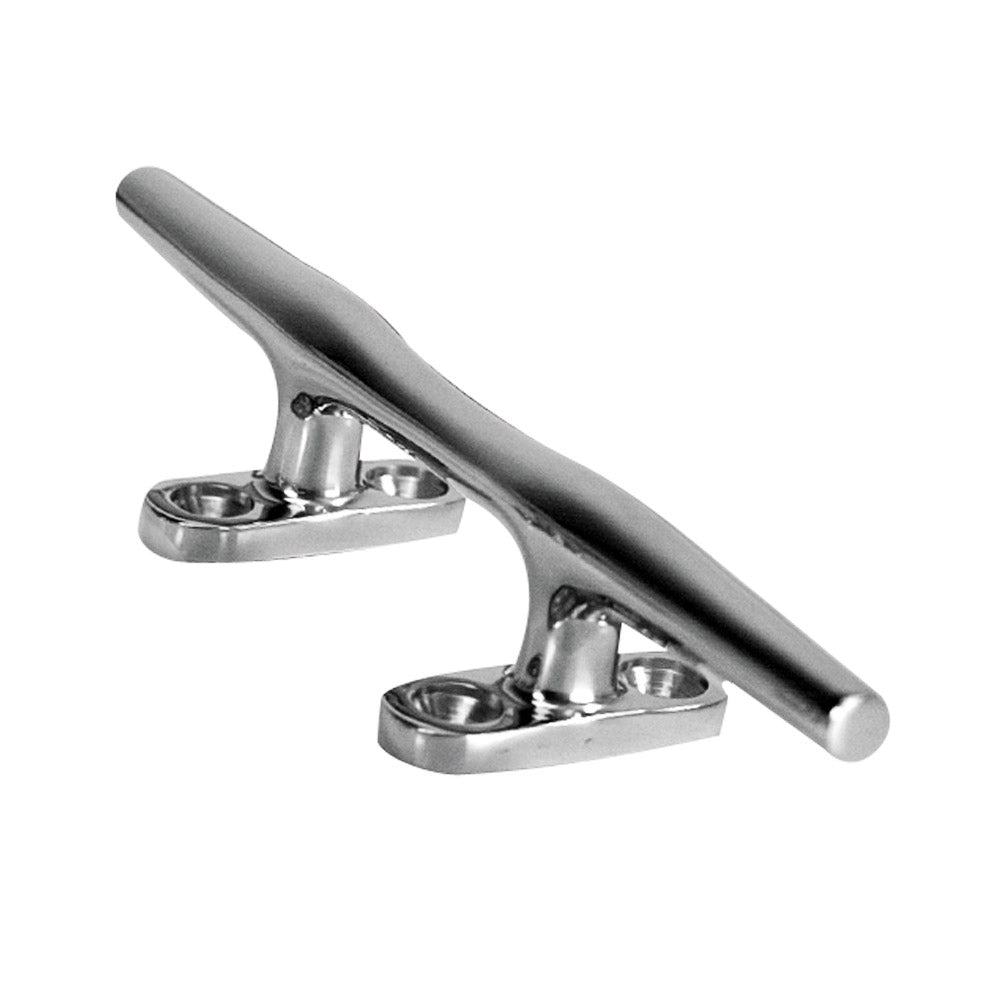 Whitecap Hollow Base Stainless Steel Cleat - 6" - Deckhand Marine Supply