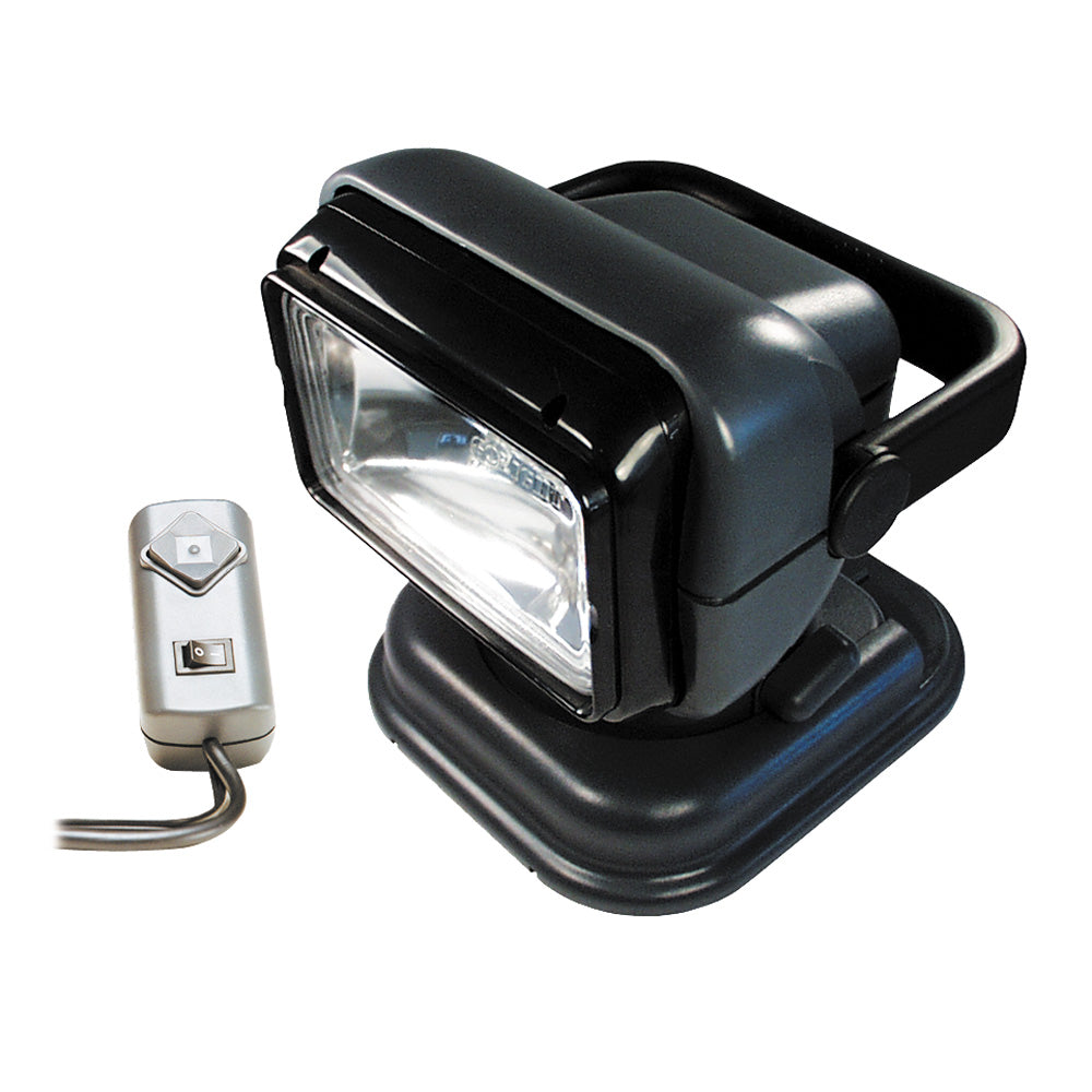 Golight Portable Searchlight w/Wired Remote - Grey - Deckhand Marine Supply