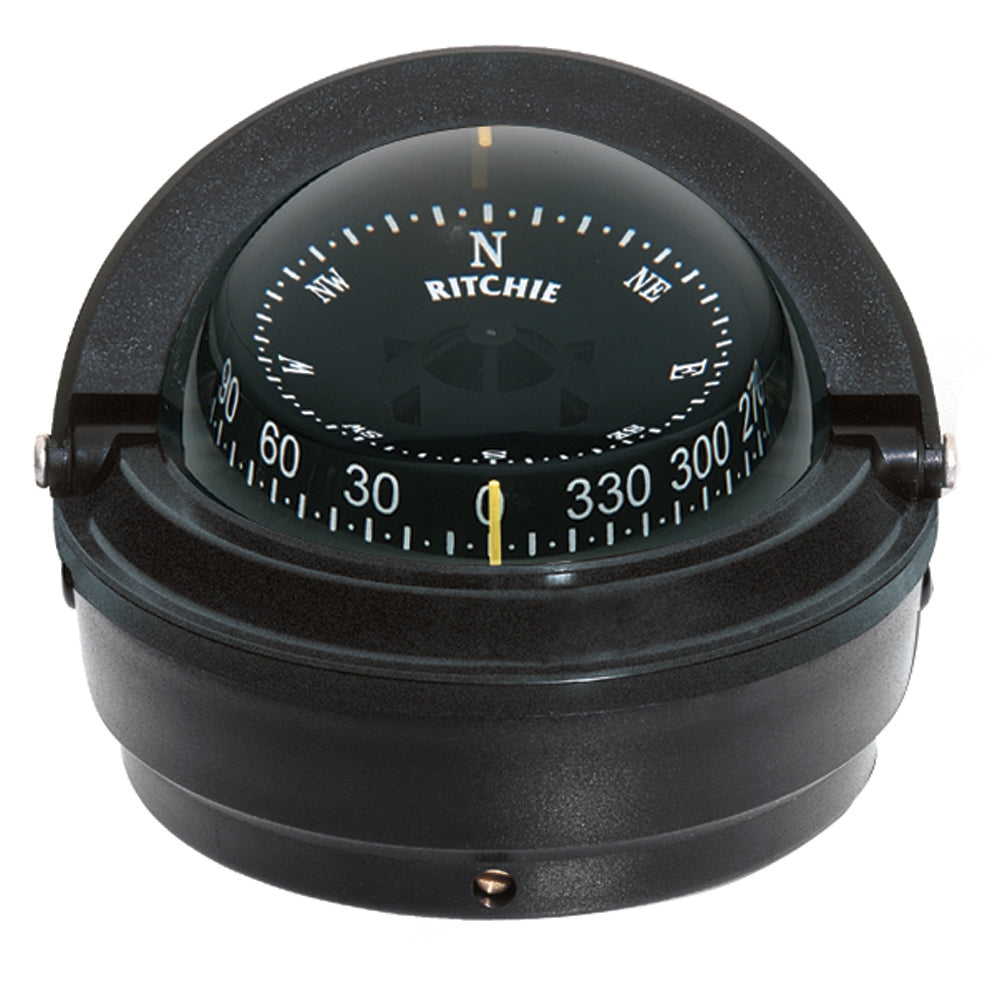 Ritchie S-87 Voyager Compass - Surface Mount - Black - Deckhand Marine Supply