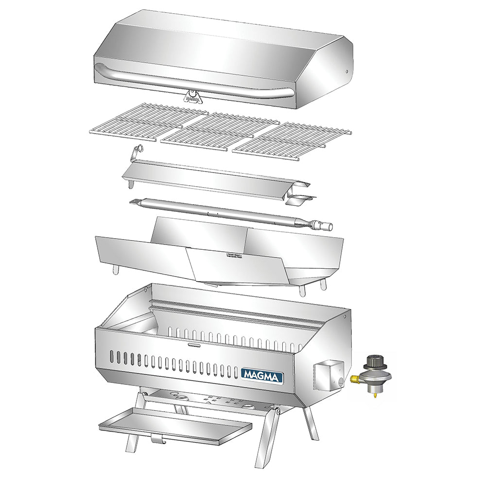 Magma ChefsMate Gas Grill - Deckhand Marine Supply