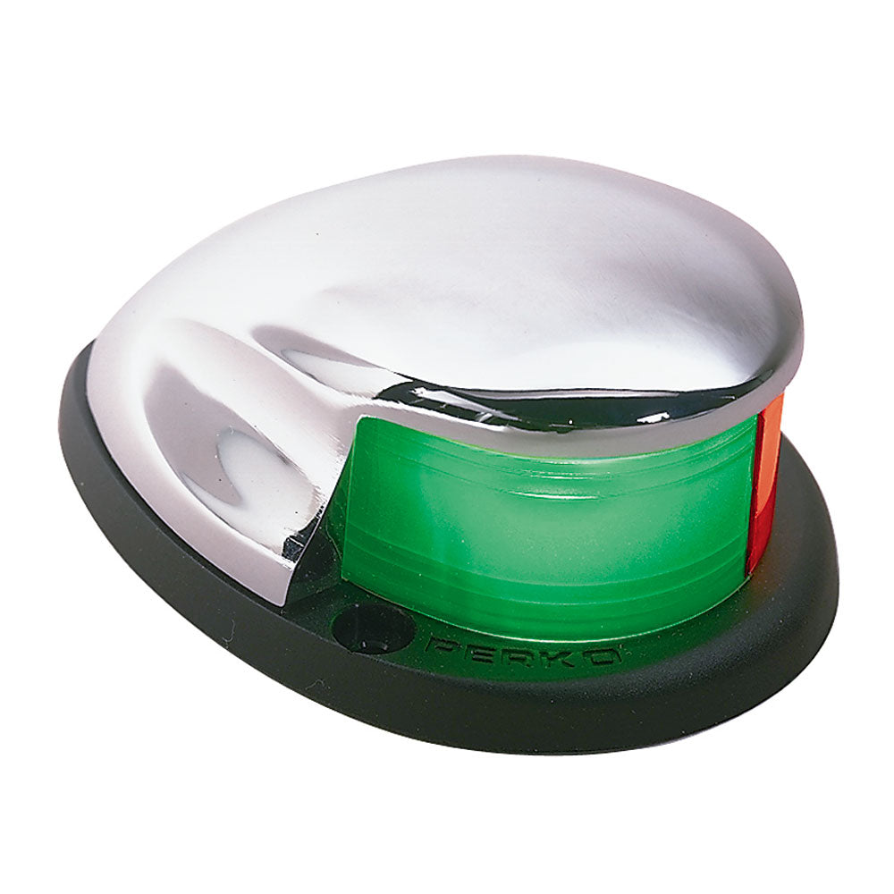 Perko Bi-Color Bow Light Chrome Plated - Deckhand Marine Supply