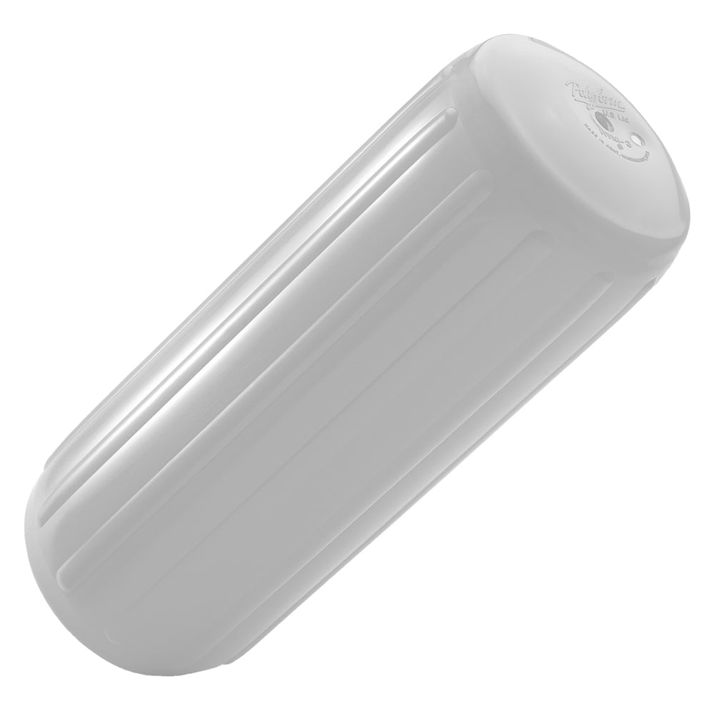 Polyform HTM-2 Fender 8.5" x 20.5" - White - Deckhand Marine Supply