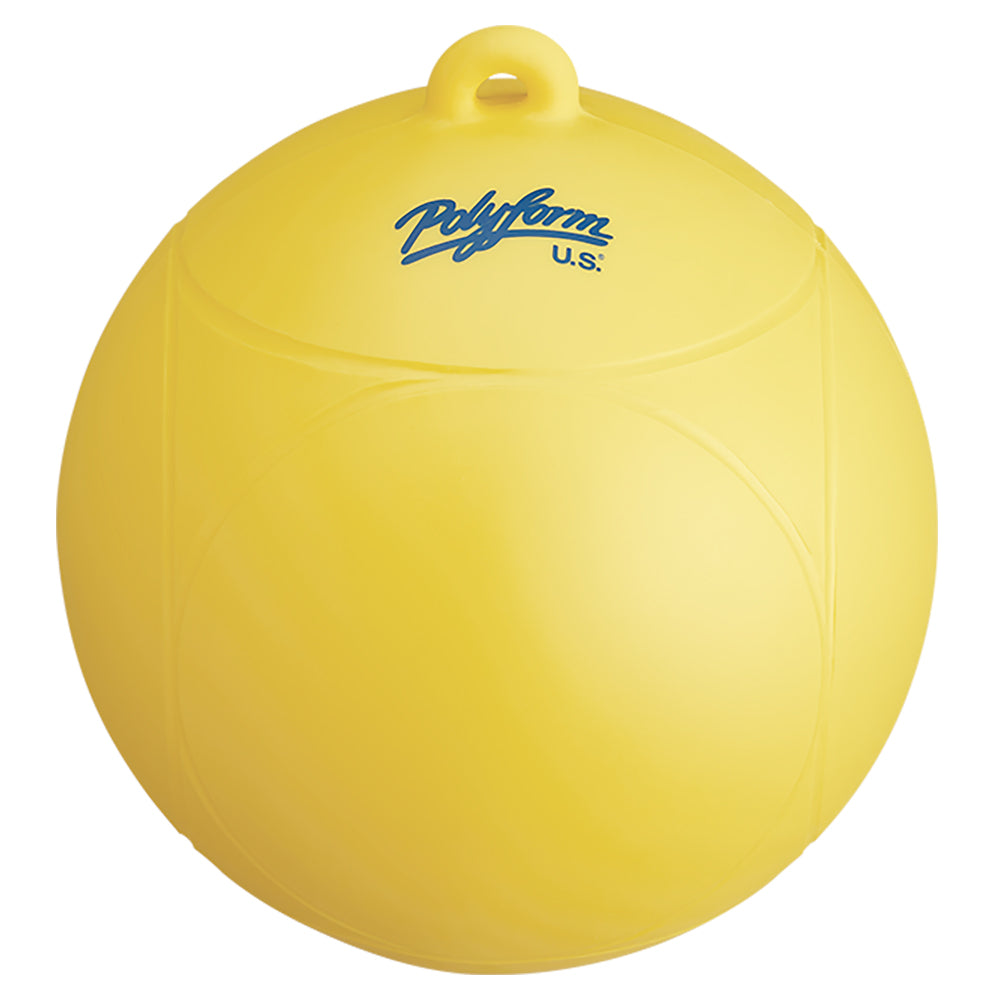 Polyform Water Ski Series Buoy - Yellow - Deckhand Marine Supply