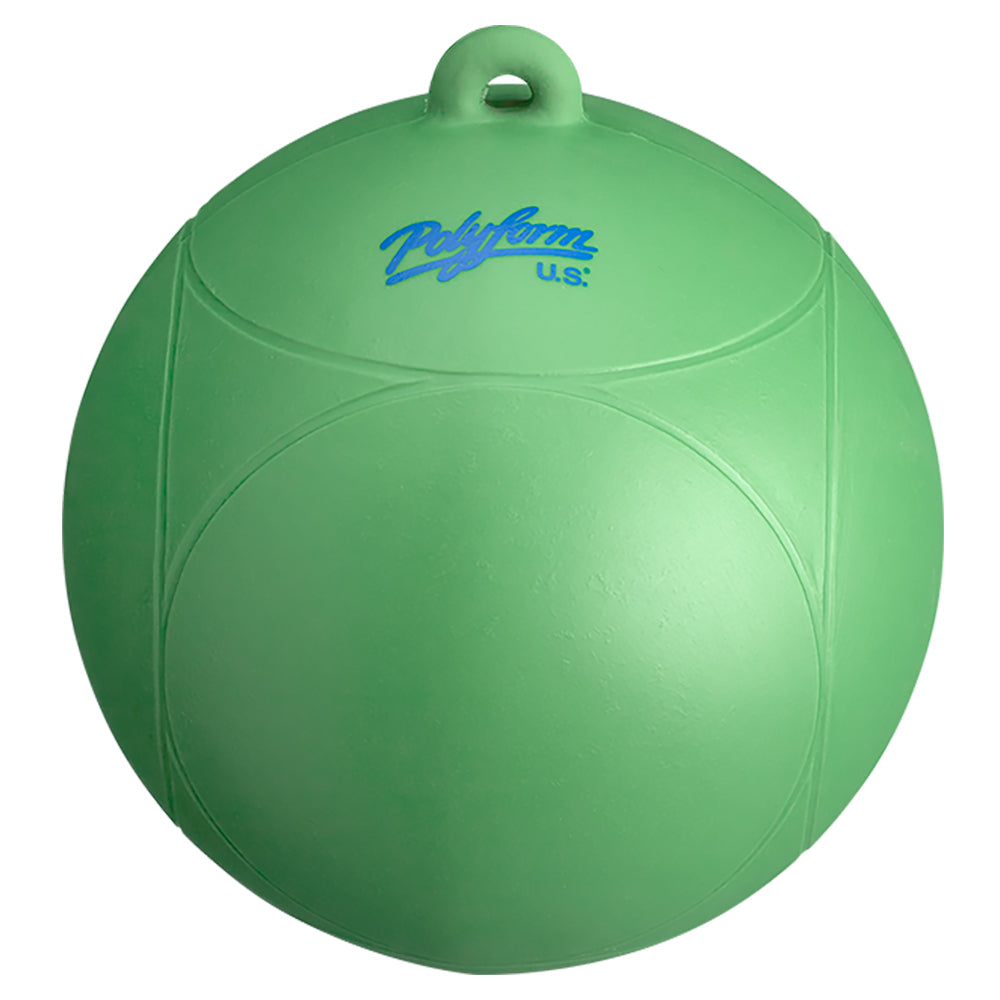 Polyform Water Ski Series Buoy - Green - Deckhand Marine Supply