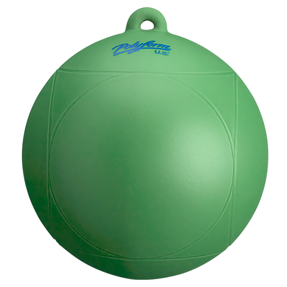 Polyform Water Ski Series Buoy - Green - Deckhand Marine Supply