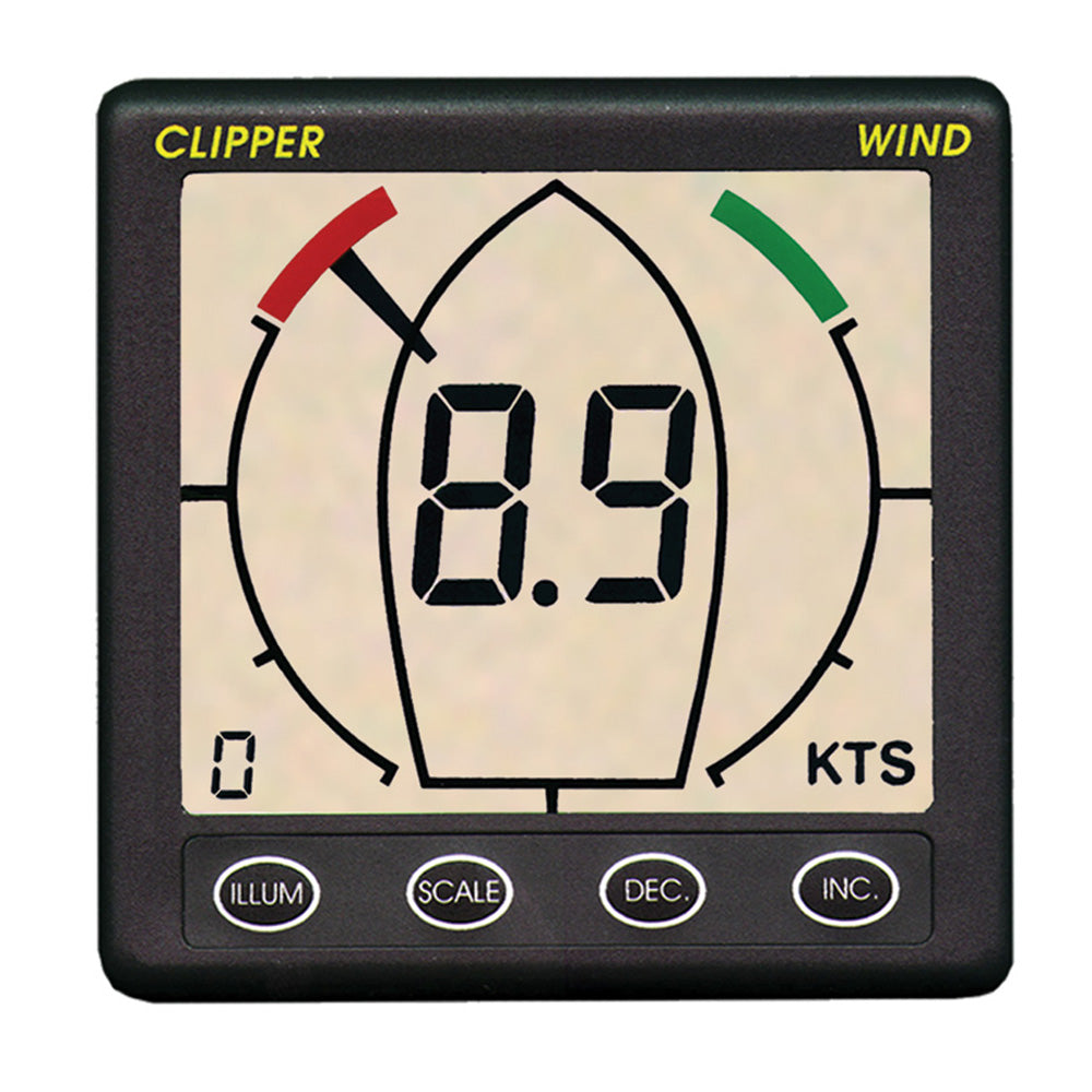 Clipper Wind System V2 w/Masthead Transducer & Cover - Deckhand Marine Supply