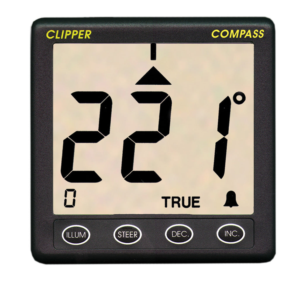 Clipper Compass System w/Remote Fluxgate Sensor - Deckhand Marine Supply